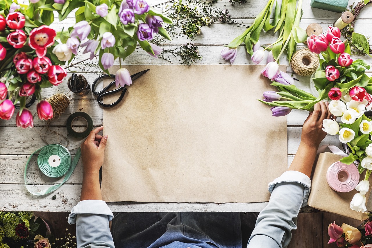 Traditionen med blomster